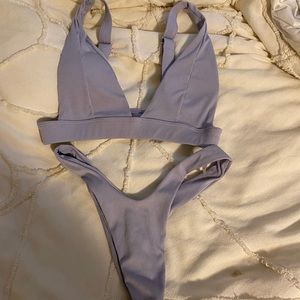 Purple bikini